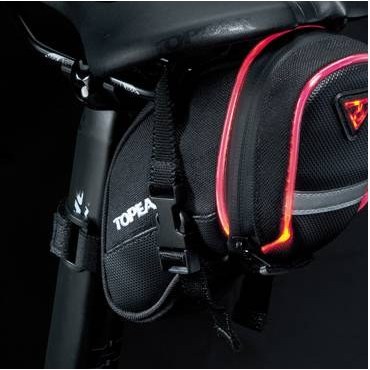 کیف زیر زین topeak aero wedge iglow medium